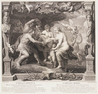 KG 18396
          <br/>
          Thetis in de smidse van Vulcanus
          <br/>
          <em>Baron, Bernard (1696-1762)</em>